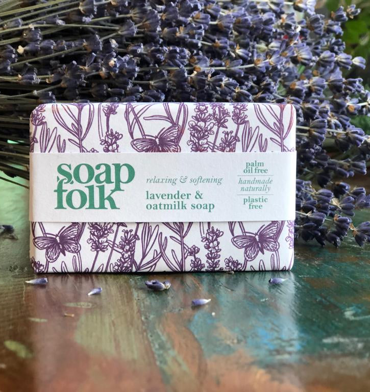 Soap Folk Lavender & Oatmilk Soap