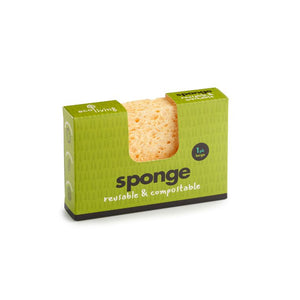 ecoLiving Compostable UK Sponge - Large Single